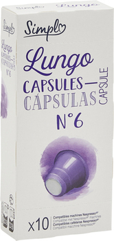 X10 CAPSULES LUNGO SIMPL - Epicerie Sucre - Promocash Albi