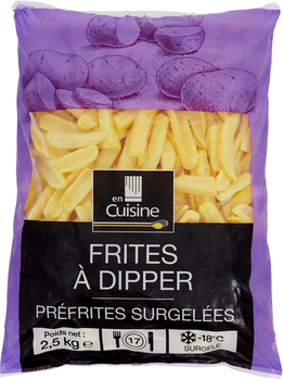 2,5KG FRITE A DIPPER EN CUISIN - Surgels - Promocash Montceau Les Mines