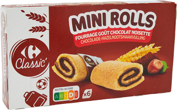 150G  MINI ROULES CHOCO CFR CL - Epicerie Sucre - Promocash Le Mans