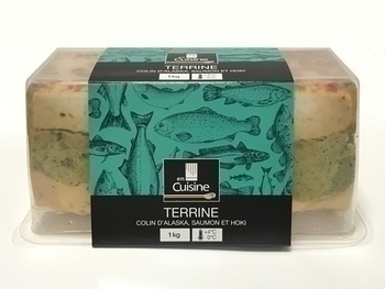 1KG TERRINE 3 POISSONS EC - Saurisserie - Promocash Montceau Les Mines