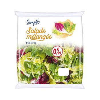 SALADE MELANGEE 200G SIMPL - Fruits et lgumes - Promocash Dunkerque