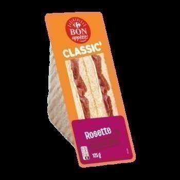 125G BAP CLA SDW ROSETTE - Charcuterie Traiteur - Promocash LANNION