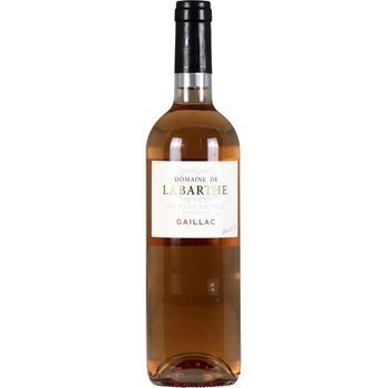 Gaillac bio Domaine de Labarthe 12,5 75 cl - Vins - champagnes - Promocash Rodez