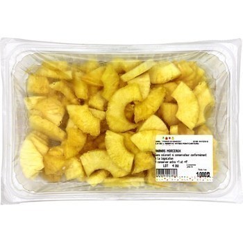 Ananas morceaux 1 kg - Fruits et lgumes - Promocash Prigueux