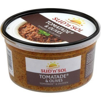 Tomatade & olives 500 g - Charcuterie Traiteur - Promocash Le Pontet