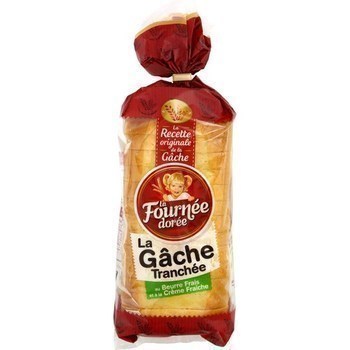 Brioche La Gche tranche beurre frais et crme frache 500 g - Pains et viennoiseries - Promocash Laval