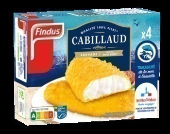 400G 4 FILETS CABILLAUD PANES - Surgels - Promocash Clermont Ferrand