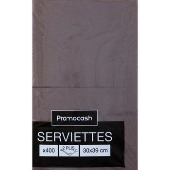 Serviettes 2 plis 30x39 cm chocolat x400 - Bazar - Promocash 