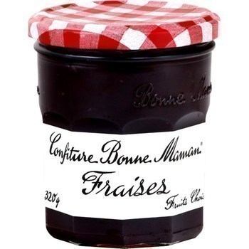 Confiture fraises 320 g - Epicerie Sucre - Promocash PROMOCASH VANNES