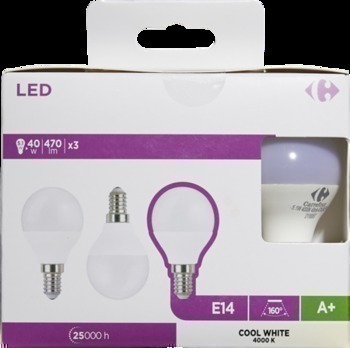 LED SPH 5W E14 CRF CW BT3 - Bazar - Promocash Promocash Morzine