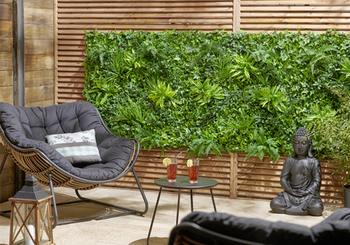 MUR VEGETAL 100 X 100 CM - Bazar - Promocash Anglet