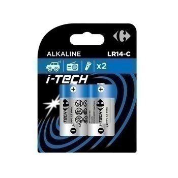 2 PILES ALC  LR14 CRF  I-TECH - Bazar - Promocash Libourne