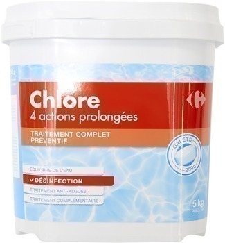 CHLORE LENT 4 ACT GALETS 5KG - Bazar - Promocash Aix en Provence