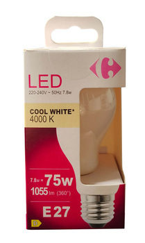 LEDFIL STD 75W E27 CW BT1 CRF - Bazar - Promocash LANNION