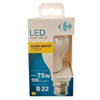 LEDFIL STD 75W B22 WW BT1 CRF - Bazar - Promocash Le Mans