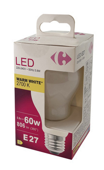 LEDFIL STD 60W E27 WW BT1 CRF - Bazar - Promocash Lyon Gerland