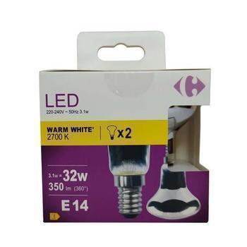 LEDFIL REFL R50 35W E14 BT2 CR - Bazar - Promocash Angers