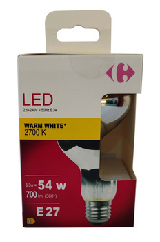 LEDFIL REFL R80 60W E27 BT1 CR - Bazar - Promocash Promocash Morzine