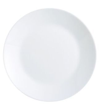 WHITE DESSERT PLATE 18 CM - Bazar - Promocash Saint-Quentin