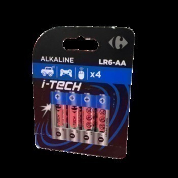 4 PILES LR6/AA I-TECH CRF - Bazar - Promocash Macon