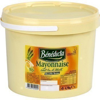 Mayonnaise got fin et dlicat recette ferme 4,7 kg - Epicerie Sale - Promocash Nantes