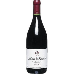 Vin de table de France rouge CUVEE DU RESTAURANT 12 % V. - la bouteille de 75 cl. - Vins - champagnes - Promocash Pontarlier