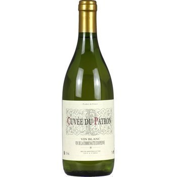 Vin de table Cuve du Patron 11 75 cl - Vins - champagnes - Promocash Charleville