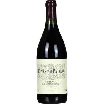 Vin de table Cuve du Patron 12 75 cl - Vins - champagnes - Promocash Chateauroux