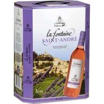 Vin de pays de Mditerrane La Fontaine St-Andr 12,5 5 l - Vins - champagnes - Promocash Aix en Provence