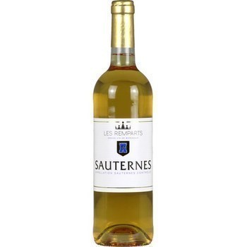 Sauternes Les Remparts 12,5 75 cl - Vins - champagnes - Promocash Quimper