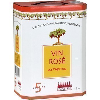 Vin de table ros 11 5 l - Vins - champagnes - Promocash Prigueux