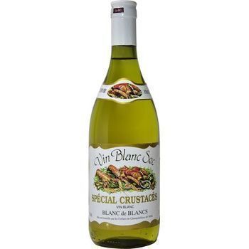 075 VDCE BLANC SPEC CRUSTACES - Vins - champagnes - Promocash Charleville