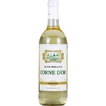 Vin de pays blanc moelleux Corne d'Or 10 75 cl - Vins - champagnes - Promocash Carcassonne