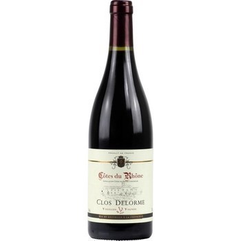 Ctes du Rhne Vieilles Vignes Clos Delorme 13 75 cl - Vins - champagnes - Promocash Charleville