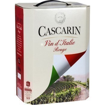 Vin d'Italie Cascarin 12 5 l - Vins - champagnes - Promocash Douai