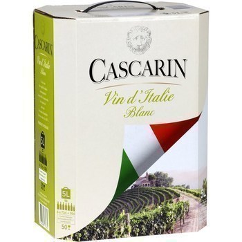 Vin d'Italie Cascarin 11 5 l - Vins - champagnes - Promocash Roanne