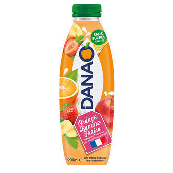 900ML ORAN/BANANE/FRAISE DANAO - Crmerie - Promocash Antony