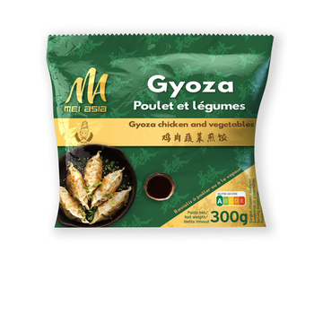 300G GYOZA POULET ET LEGUMES - Surgels - Promocash PROMOCASH AUBAGNE