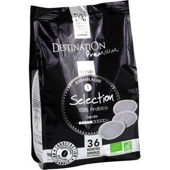 Dosettes de caf Selection bio x36 - Epicerie Sucre - Promocash Bourgoin