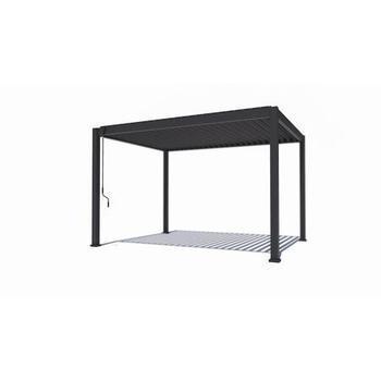 PERGOLA 3X4 BASIC ALU ET ACIER - Bazar - Promocash Grenoble