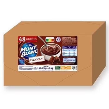 48X125G CREME MONT BLANC CHOCO - Epicerie Sucre - Promocash Grasse