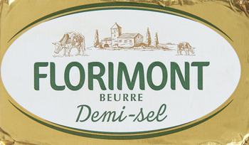 250G BEURRE 1/2S FLORIMONT 80% - Crmerie - Promocash Moulins Avermes