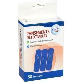 Pansements dtectables x50 - Hygine droguerie parfumerie - Promocash Castres