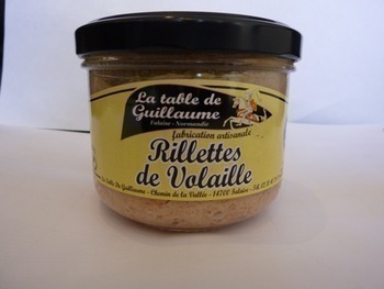 190G RILLETTES VOLAILLE TABLE - Epicerie Sale - Promocash Colombelles