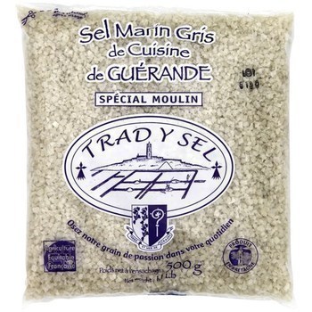 Gros sel gris de Gurande spcial moulin 500 g - Epicerie Sale - Promocash Montpellier