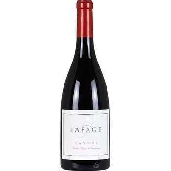 Vin de pays Cayrol Ctes Catalanes Domaine Lafage 14,5 75 cl - Vins - champagnes - Promocash Perpignan