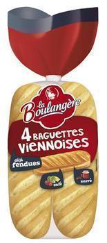 340G BAGUET.VIENN.FENDU.BOULAN - Pains et viennoiseries - Promocash Le Pontet