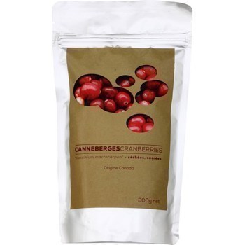 Canneberges Cranberries séchées sucrées 200 g - Epicerie Sucrée - Promocash Orleans