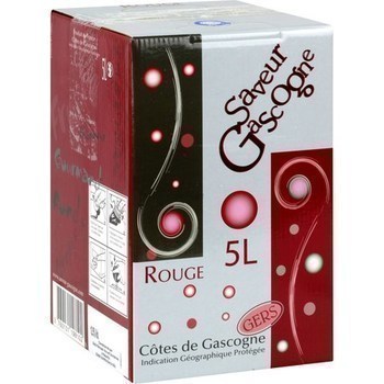 BIB 5L ROUGE CDG SAVEUR - Vins - champagnes - Promocash Auch