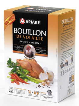 Bouillon de volaille sachets  infuser 5x86 g Ariak Pro - Epicerie Sale - Promocash ALENCON